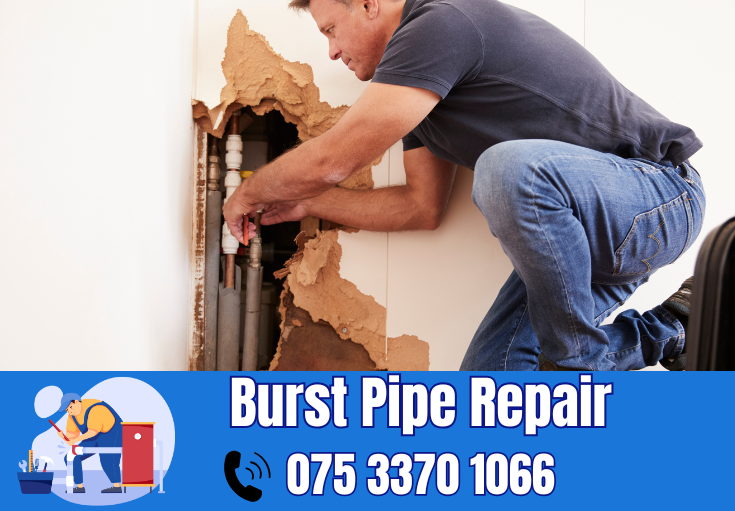 burst pipe repair Sheerness